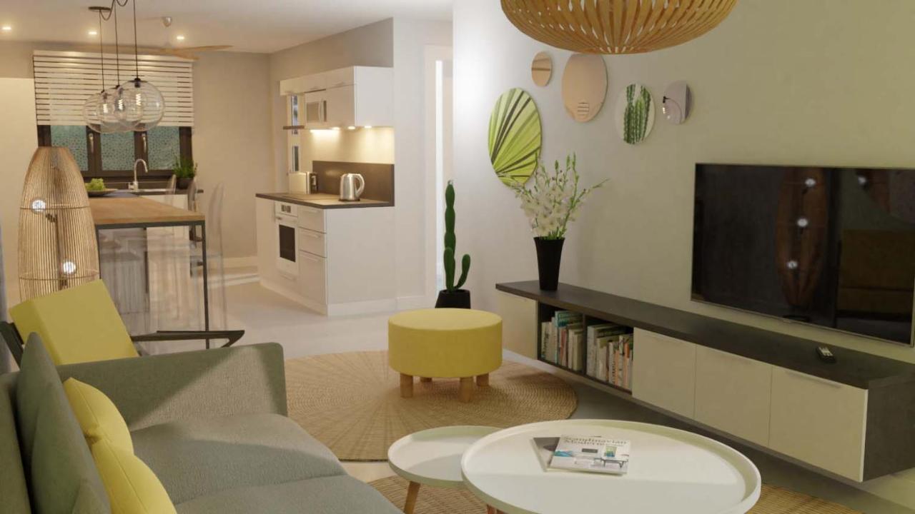 Luxury Modern Apartment - Excellent Location 50M From The Beach, Restaurants, Bars, Shops Flic-en-Flacq المظهر الخارجي الصورة